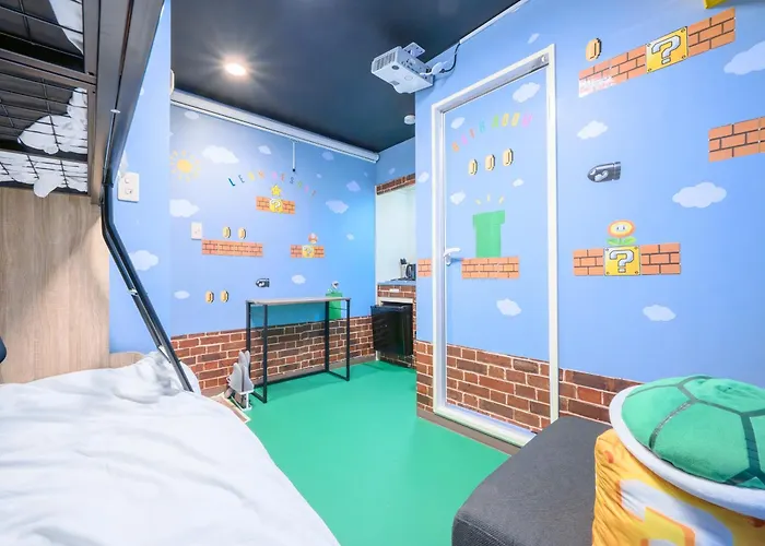 Max4People 15Min Shibuya Mario Brothers Room Meguro
